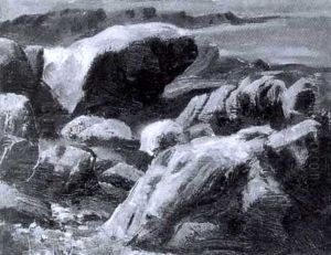 Untitled - Rock Formation, Peggy's Cove by Lawrence Arthur C. Panton