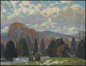 Sentinels In The Spring In The North Country