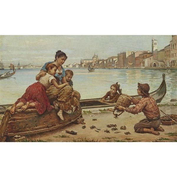 Selling Crabs - view 1
