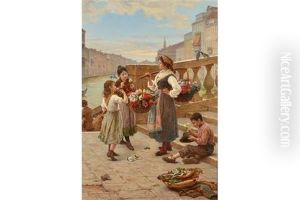 The Flower Seller by Antonio Paoletti