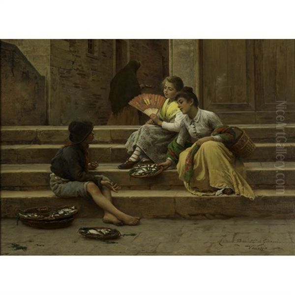 The Fish Sellers, Venezia - view 1
