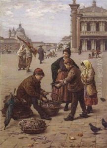 Venise, Petit Pecheur Place Saint Marc