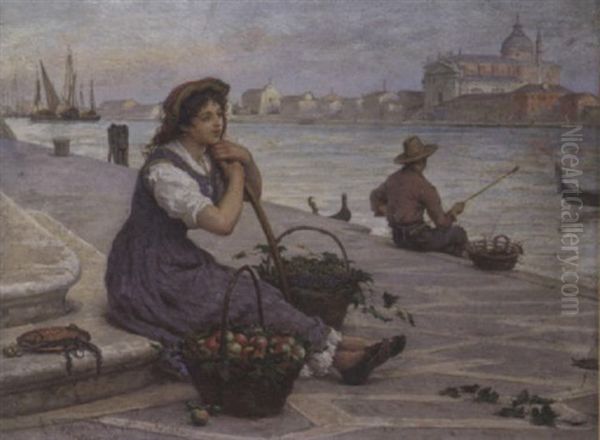 Venetian Fruit Seller - view 1
