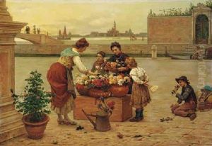 The Flower Seller by Antonio Paoletti