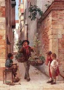 The Flower Seller by Antonio Paoletti