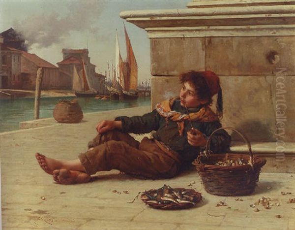The Fish Seller - view 1