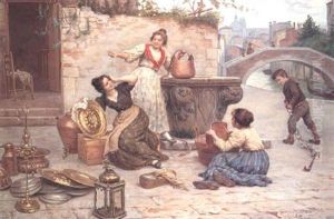 Cleaning The Brass by Antonio Paoletti