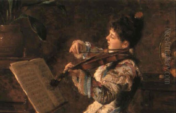 The Young Musician - view 1