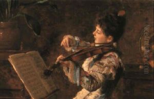 The Young Musician by Antonio Paoletti