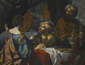 The Intercession Of Esther With King Ahasuerus And Haman The Intercession Of Esther With King Ahasuerus And Haman