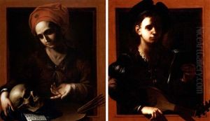 Allegoria Della Pittura (+ Allegoria Della Musica; Pair)