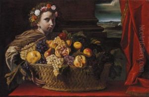 Fanciulla Con Canestra Di Frutta Fanciulla Con Canestra Di Frutta