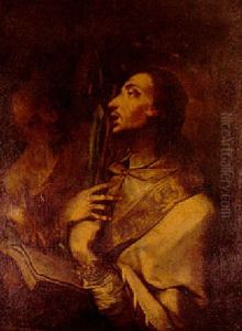 St Gregory Praying For The Release Of Man's Soul From Purgatory