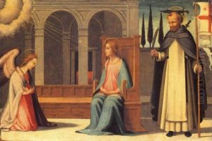 Annunciazione Con San Pietro Martire