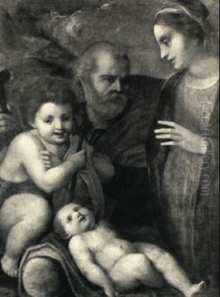 The Holy Family With The Infant Saint John The Baptist - view 1