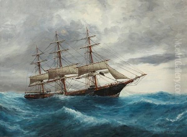 A Ship At Sea - view 1