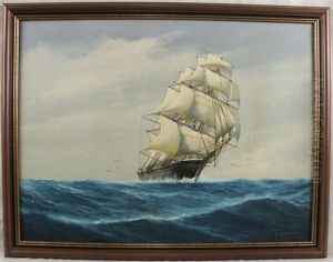 Ship In Full Sail by Luca Papaluca