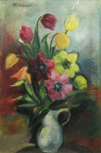 Pot With Flowers