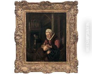 L"epouilleuse by Abraham de Pape