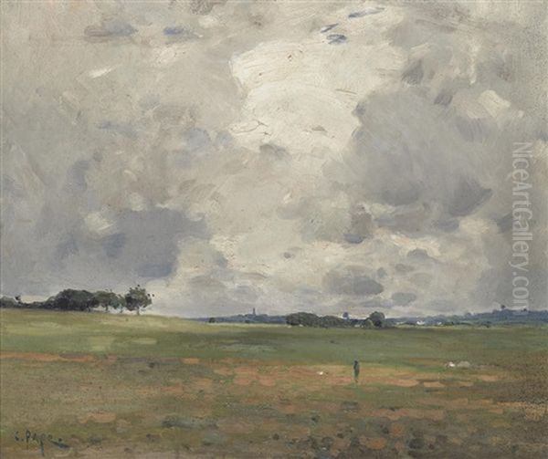 Expansive Landscape Under Clouds - view 1