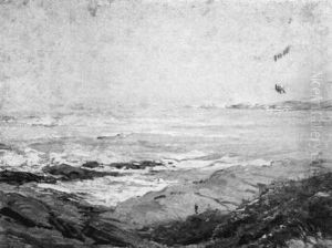 Gray Day On The Coast by Eric Pape