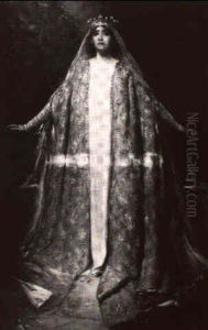 Portrait Of Ellen Terry In Costume by Eric Pape