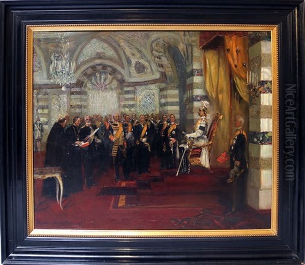 Wilhelm Ii. Im Audienzsaal - view 1