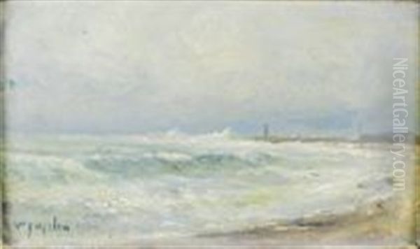 Bord De Cote Dans La Tempete - view 1