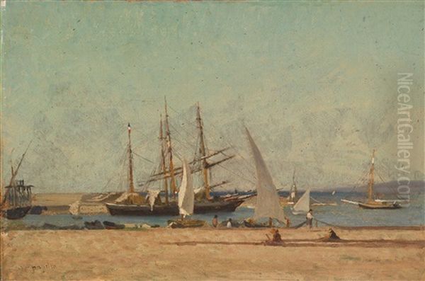 Segelboote Im Hafen - view 1