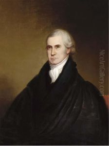 Portrait Of John Marshall by John Martin Blennerhassett