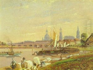 Blick Auf Dresden