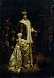 The New Puppy by Georg Papperitz