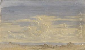Wolkenstudie by Gustav Friedrich Papperitz