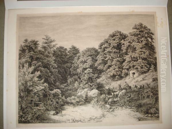 Le Ravin De Senlisse, Pres Dampierre - view 1