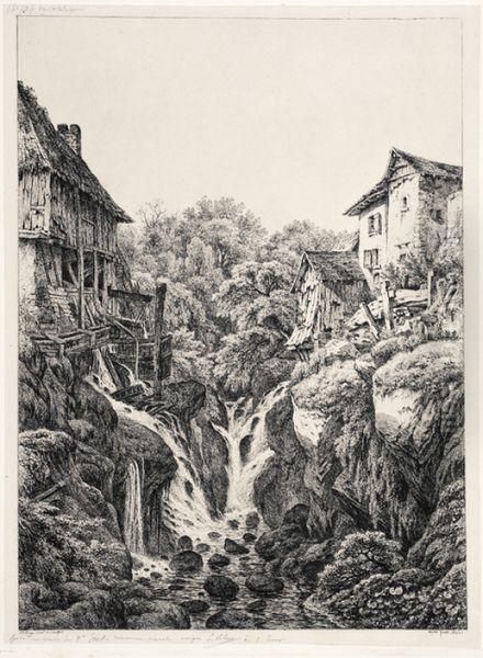 Le Moulin Et La Cascade De Gresy Pres Aix-les-bains - view 1