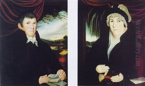 A Pair Of Portraits: Amos And Hannah Hartley