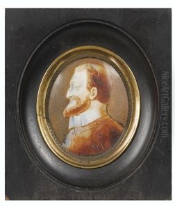 Henri Iv, Roi De France Et Navarre, De Profil (1553-1610) by Louis Bertin Parant