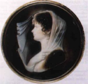 Portrait Der Josephine Bonaparte Auf Specksteindose by Louis Bertin Parant