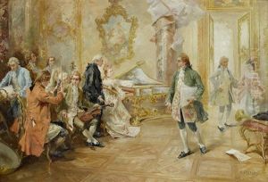 The Recital by Vicente Garcia de Paredes