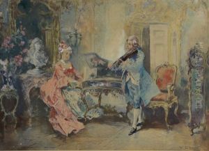 The Musicians by Vicente Garcia de Paredes