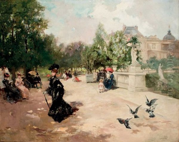 Jardin De Las Tullerias - view 1