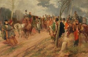 Descando En El Viaje De Napoleon by Vicente Garcia de Paredes