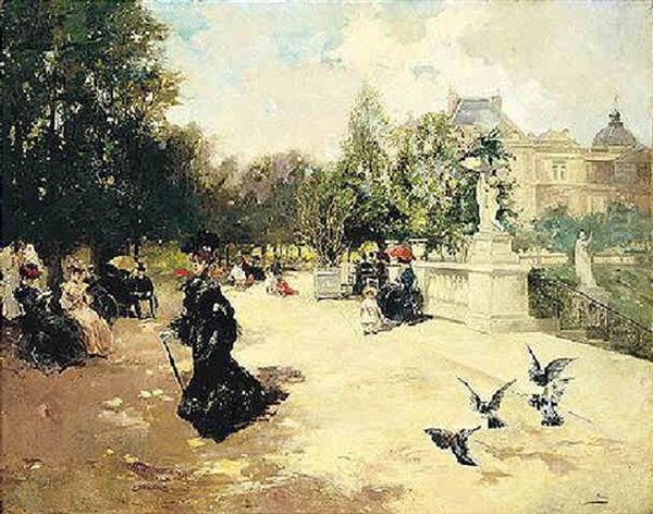 Los Jardines De Los Tuilleries - view 1