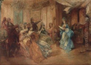 Musical Soiree by Vicente Garcia de Paredes