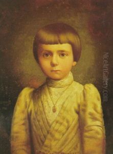 Retrato De Nina by Francesc Parera Munte