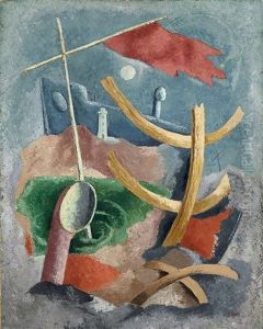 "paesaggio by Renato Paresce