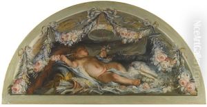 The Triumph Of Love Over War by Luis Paret Y Alczar
