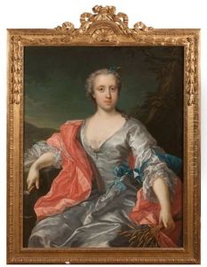 Portrait De Femme En Ceres by Luis Paret Y Alczar