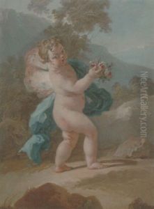 Putto In A Landscape