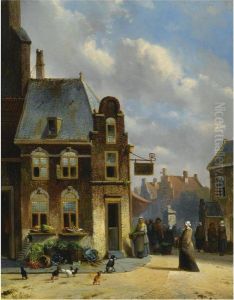 A Lively Townscene